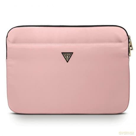Guess Sleeve GUCS13NTMLLP 13" różowy /pink Nylon Triangle Logo