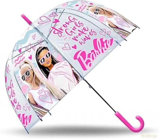Parasolka przezroczysta automatyczna 48 cm Barbie BB00011 Kids