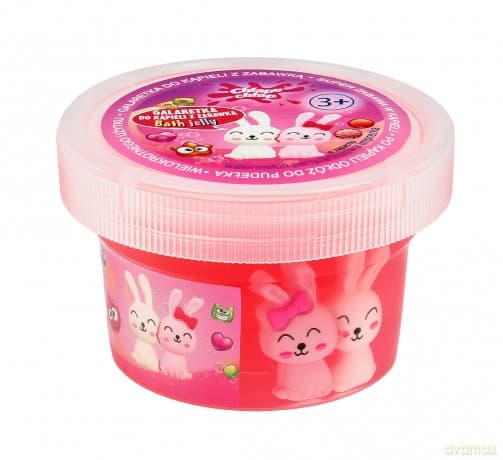 CHLAPU CHLAP Galarteka d/kąp z zabawką Różowa