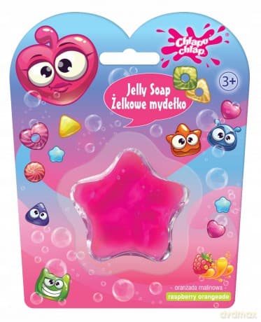 CHLAPU CHLAP Mydełko żelowe -gwiazdka zap. mango