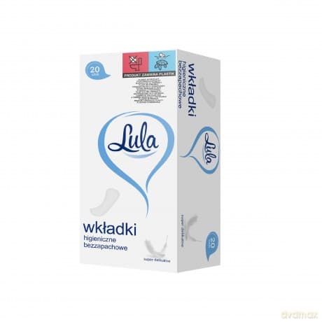 LULA Wkładki higieniczne - bezzapachowe 1op.-20szt