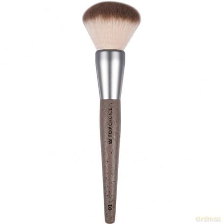 Top Choice Pędzel do pudru 01 MAKE COFFEE UP (39348)