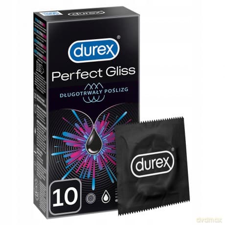 Durex Perfect Gliss Kondomy - Variant: 10 ks
