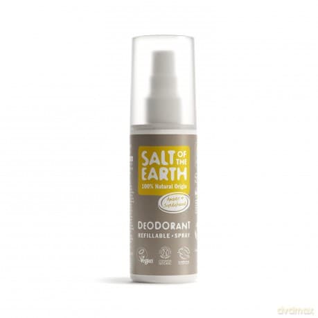 Salt Of The Earth Natural deodorant spray with ambergris and sandalwood ( Natura l Deodorant) 100 ml