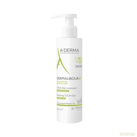 A-DERMA Čisticí pěnivý gel Dermalibour+ (Foaming CICA-Gel) 200 ml
