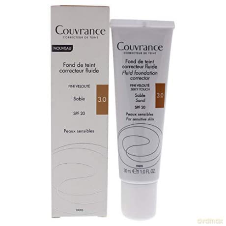 AvĂ¨ne Liquid Cover Makeup Couvrance SPF 20 (Fluid Foundation Corrector) 30 ml - Shade: 30 Sand