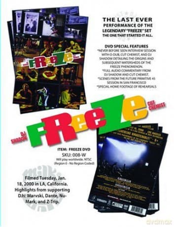 Dj Shadow & Cut Chemist: FREEZE