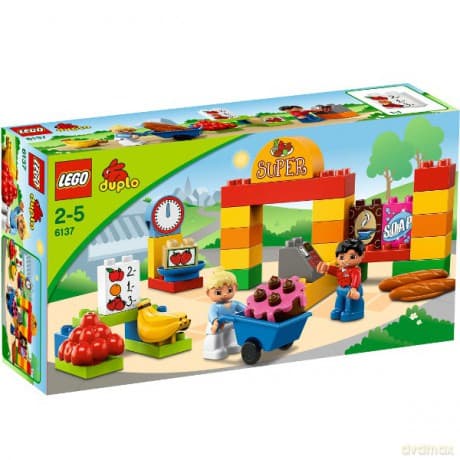 LEGO 38 DUPLO Mój pierwszy supermarket 6137