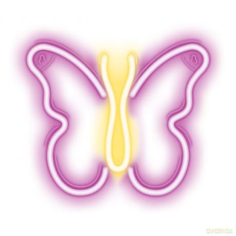 Neon LED MOTYL róż NNE03 Neolia