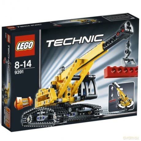 LEGO 218 Technic - Dźwig gąsienicowy 9391