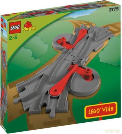 LEGO 2 DUPLO Zwrotnica kolejowa 3775