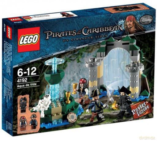 LEGO 128 Piraci z Karaibów - Fontanna młodości (Disney) 4192