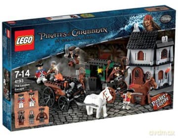 LEGO 463 Piraci z Karaibów - Ucieczka z londynu (Disney) 4193