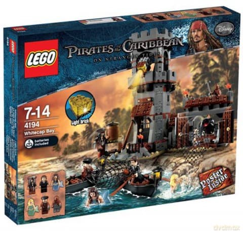 LEGO 746 Piraci z Karaibów - Zatoka spienionych fal (Disney) 4194