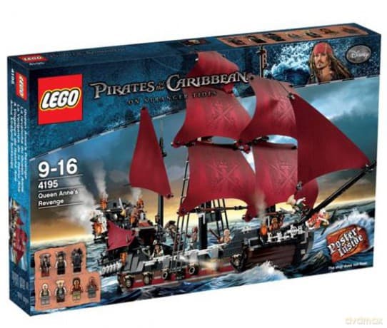 LEGO 1097 Piraci z Karaibów - Zemsta królowej anny (Disney) 4195