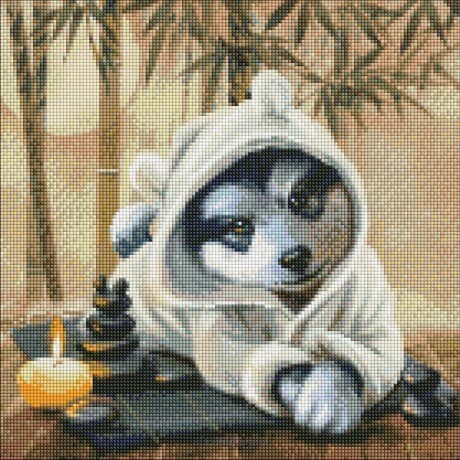 Diamentowa mozaika - Czas na relaks 40x40 cm