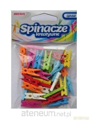 Klamerki kolorowe 3,5 cm 20 szt