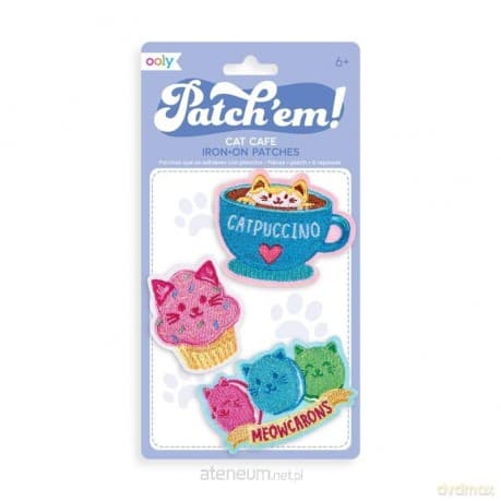 Naprasowanki Patch Em - Kocia Kawiarnia