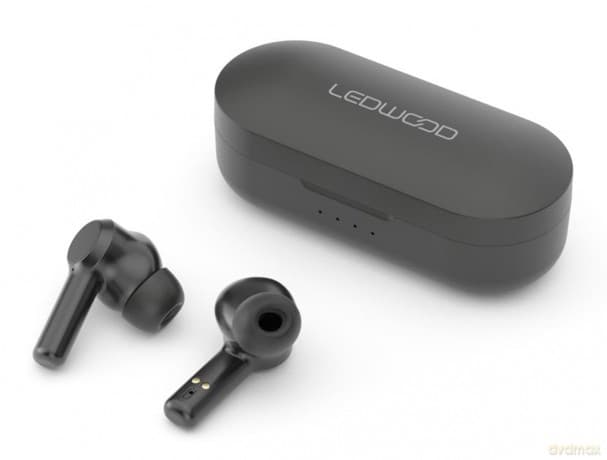 Ledwood: Ledwood-Pack Urban -Tws Earphones & Smartwatch-(Black)