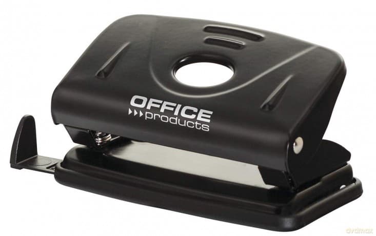 Dziurkacz 12k metalowy czarny