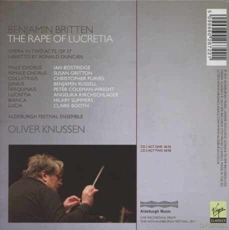 Ian Bostridge: The Rape Of Lucretia (Limited)