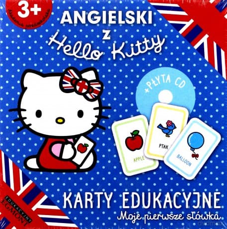 Angielski z Hello Kitty. Karty edukacyjne moje pierwsze słówka