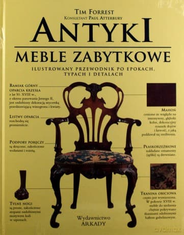 Antyki Meble Zabytkowe Ilustrowany Przewodnik - Tim Forrest