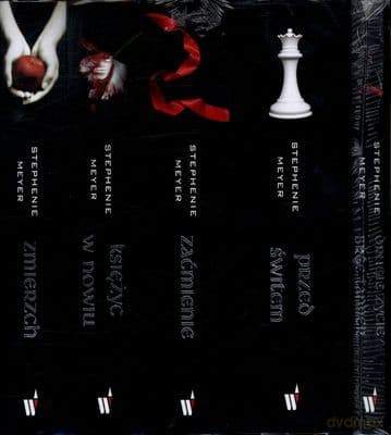 Pakiet Saga Zmierzch/ Księżyc W Nowiu/ Zaćmienie/ Przed Świtem + Drugie Życie Bree Tanner Gratis Tw - Stephenie Meyer