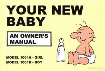 Your New Baby An Owners Manual - Martin Baxendale