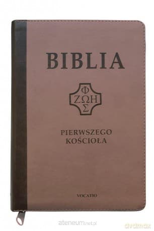 Biblia pierwszego Kościoła beż z paginatorami