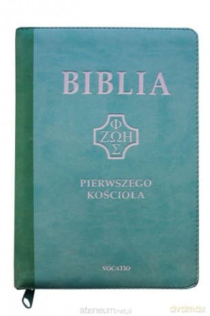 Biblia pierwszego Kościoła miętowa z paginatorami