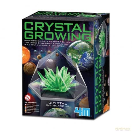 Hodowla kryształów - zielony