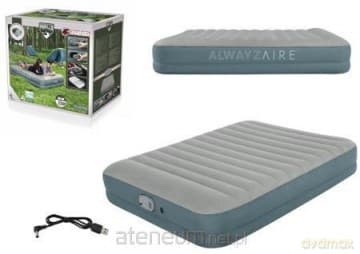 Dmuchany materac 203x152 cm pompka