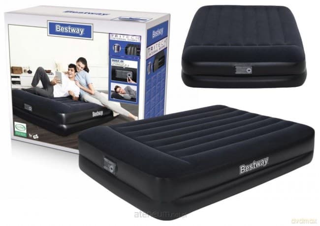 Materac dmuchany 203 x152 x46 cm