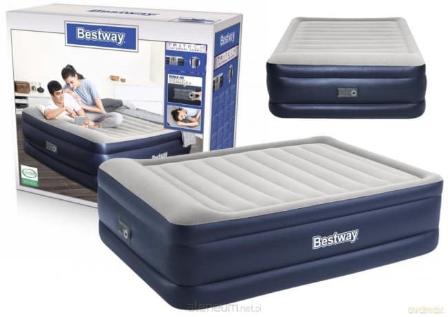 Materac Dwuosobowy z pompką 203 x152 x61 cm