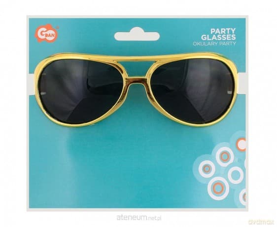 Okulary z baczkami Elvis