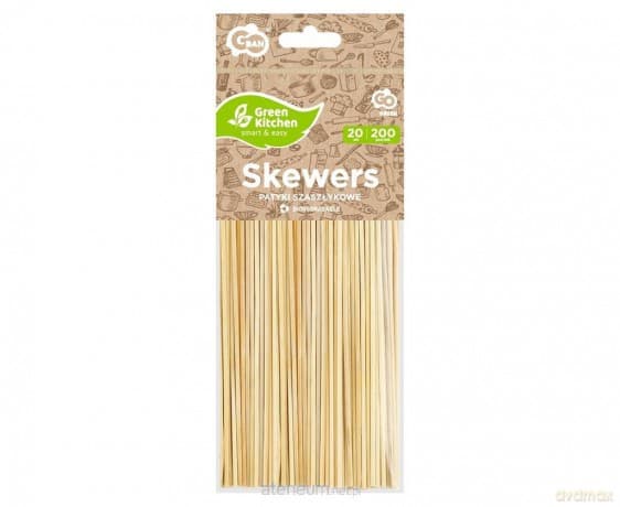 Patyki szaszłykowe 200x2,5 mm 200 szt