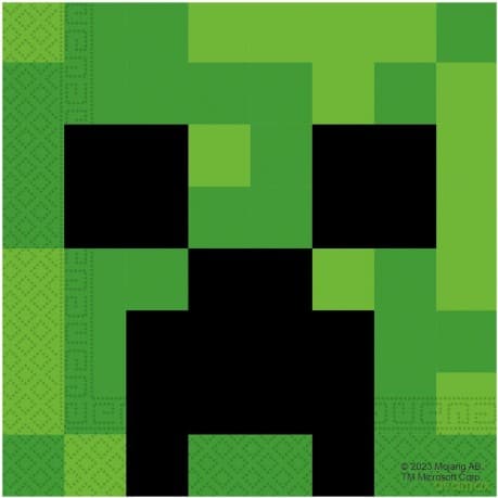 Serwetki papierowe Minecraft 33x33 cm 20 szt