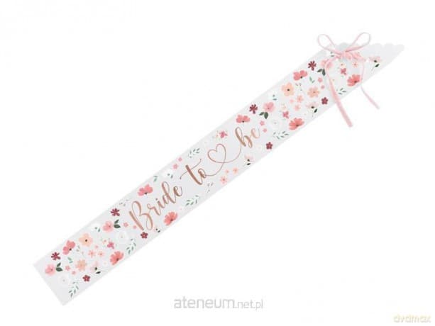 Szarfa Bride to be 76 cm