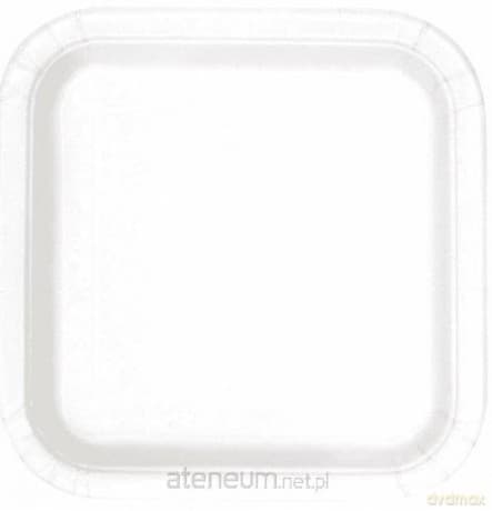 Talerze papierowe kwadratowe eko 23 cm 10 szt