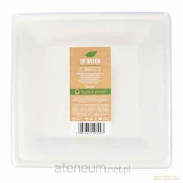Talerze trzcina cukrowa 20x20 cm 6 szt