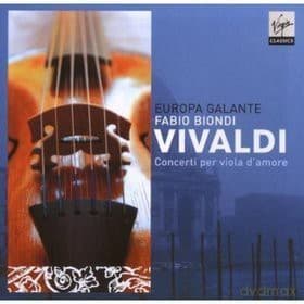 Fabio Biondi: Concerti Per Viola D\'amore