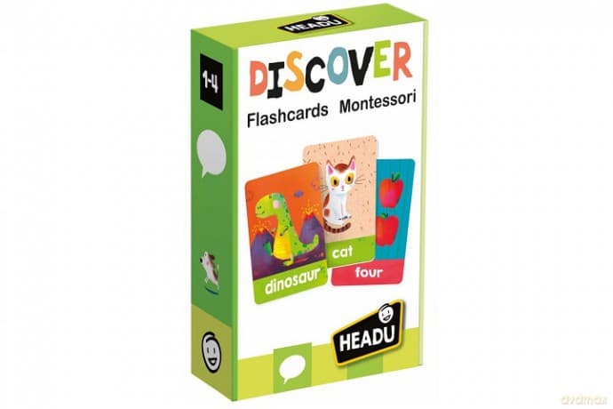 HEADU 36 kart-nauka przedmiotów i liczb 1-4 54327