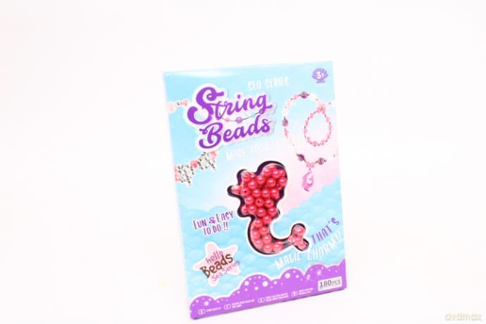 Koraliki do zaplatania 180 szt H13355 39832