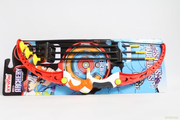 Łuk z tarczą 56cm+strzały 75256 52566