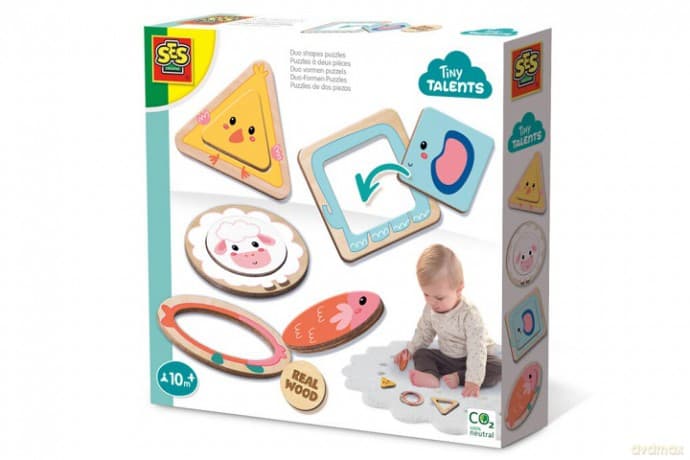SES Duo kształty puzzle dla malucha 13130 31302