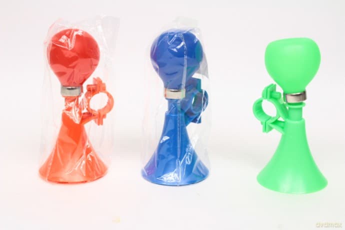 Trąbka do roweru kolorowa R1328 00528