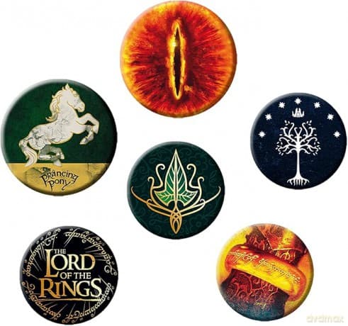 LORD OF THE RINGS - Badge Pack - Symbols
