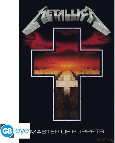 METALLICA - Poster Maxi 91.5x61 - Master of Puppets Album Cover