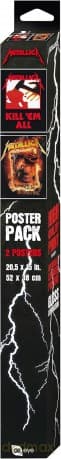 METALLICA - Set 2 Posters Chibi 52x38 - Kill'Em All/Fire Guy